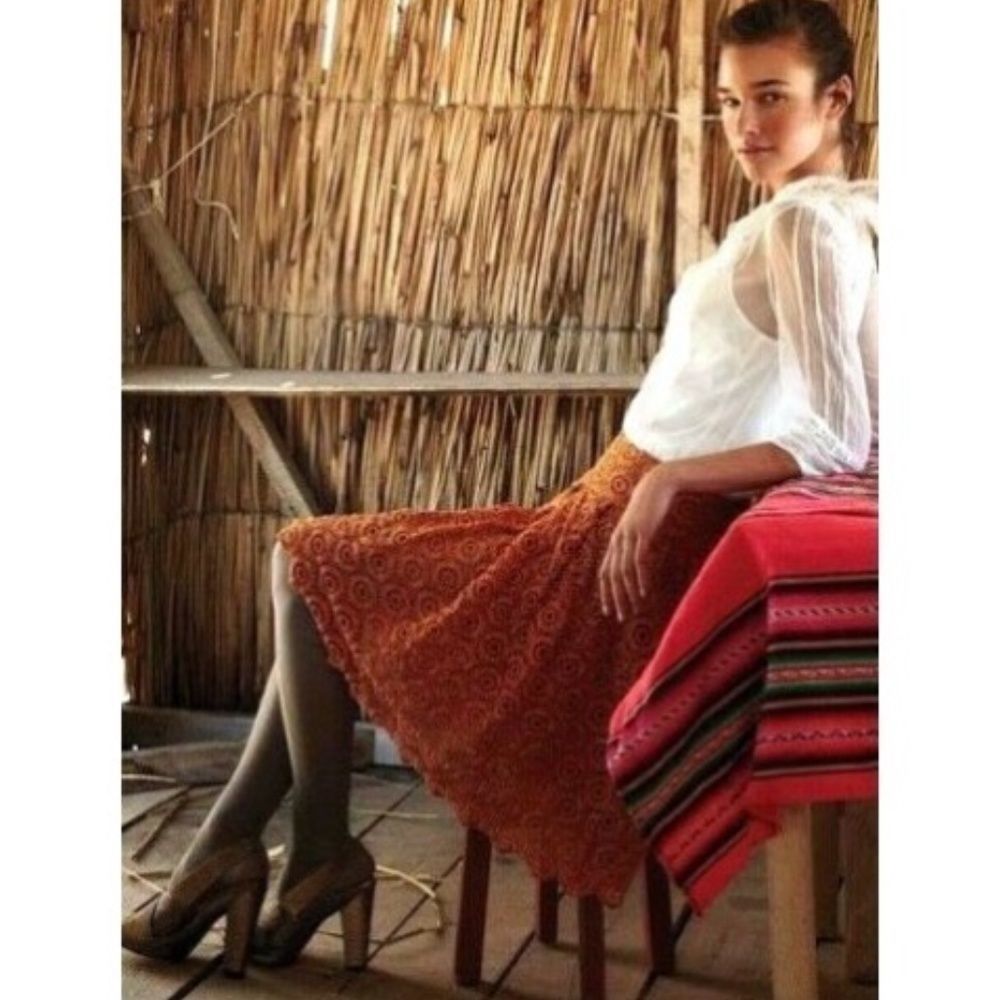 NWT Anthropologie Moulinette Soeurs Women 6 Skirt
